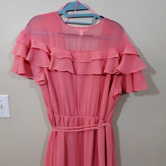 Lauren Conrad Ruffle Wrap Midi Dress - Picture 7 of 7